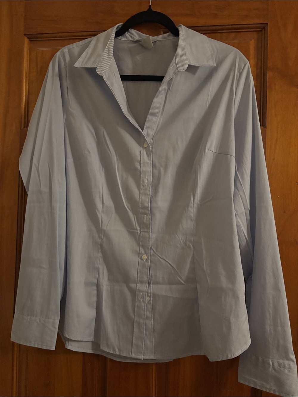 H&M Light Blue Women's Button-Down Shirt